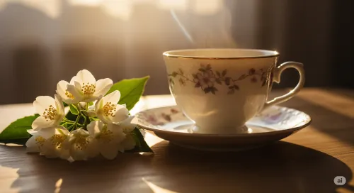 ดื่มชาเขียวมะลิทุกเช้า ชีวิตเปลี่ยนจริงหรือหลอก?