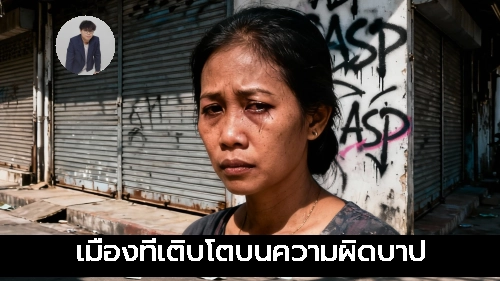 เมืองที่เติบโตบนความผิดบาป