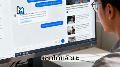 DEV : สามารถแชทได้แล้วนะจ้า