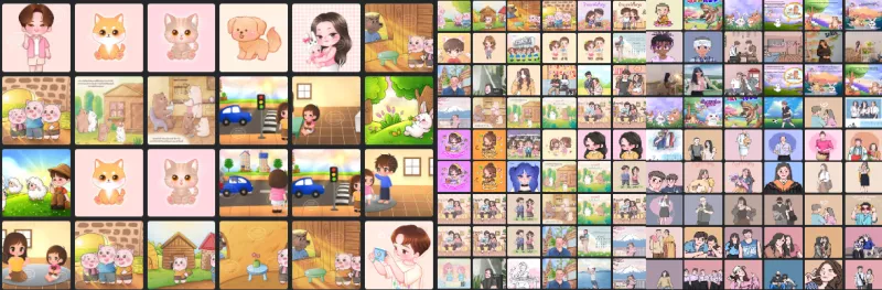 รูปสินค้า รับวาดการ์ตูน วาดภาพ ดิจิตอลเพ้น ประกอบสื่อการเรียน หรืออื่นๆ