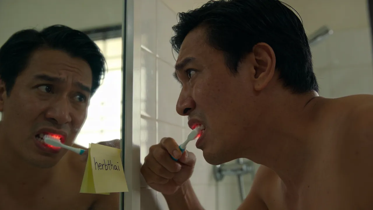 เหงือกอักเสบ = สัญญาณว่า “อายุข้างใน” แก่กว่าเลขบนบัตร